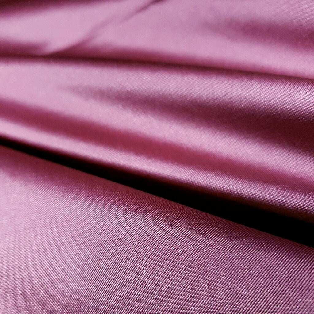 FAUX SILK LUXURY TAFFETA MAUVE ROSE