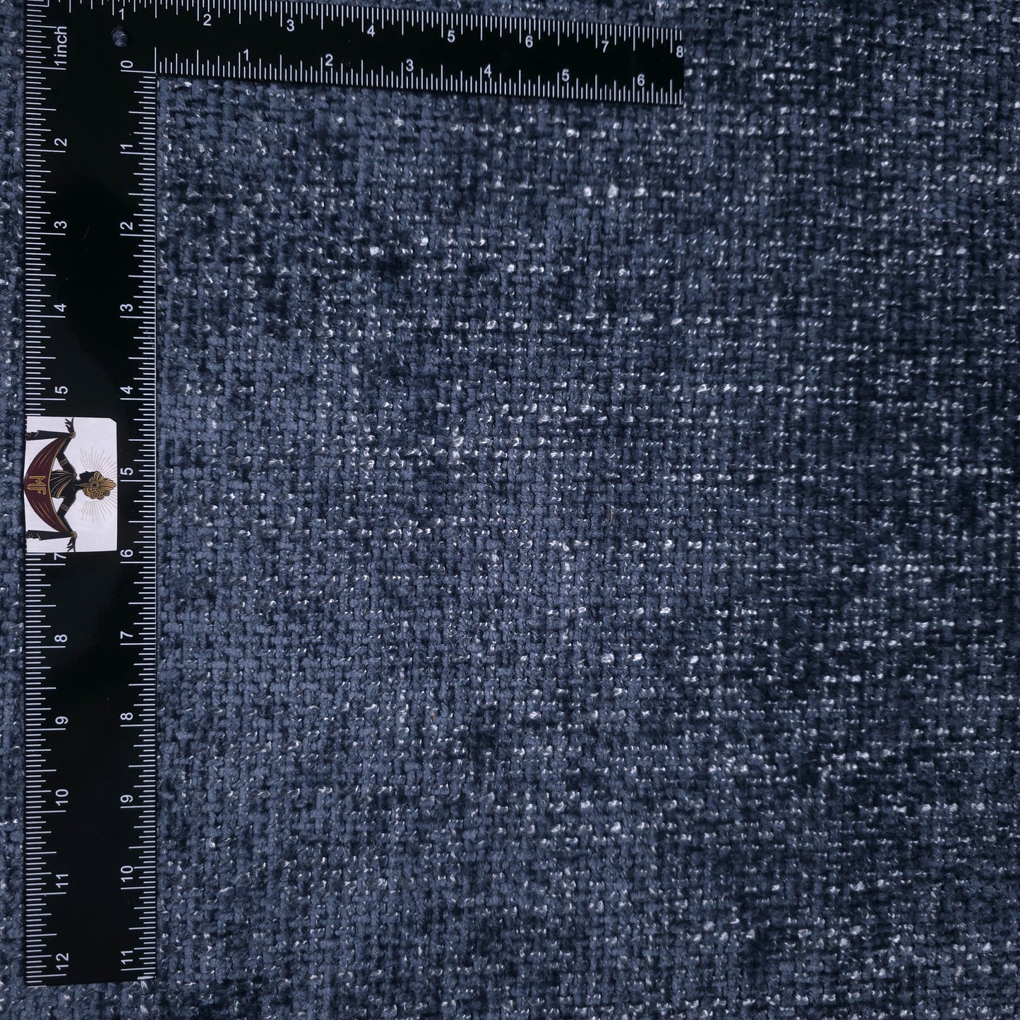 RUSTIC BLUE BOUCLE UPHOLSTERY FABRIC