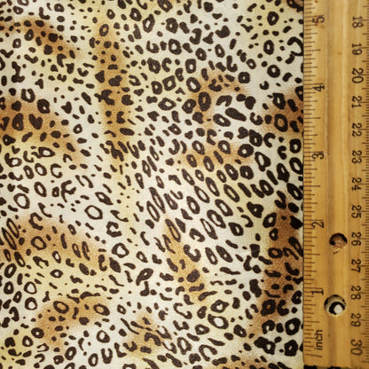 CHEETAH SPOT SMALL BROWN PRINT