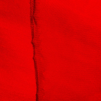 RED ENGLISH NET - NYLON - - SOFT & FINE MESH!