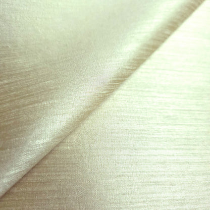 CHAMPAGNE IVORY TAJ DUPIONI FAUX SILK FABRIC