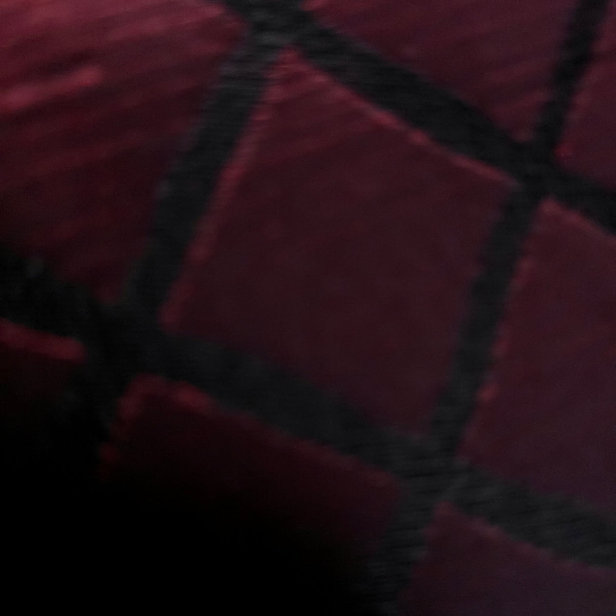 BURGUNDY WINE QUILTED TAFFETA BROCADE FABRIC