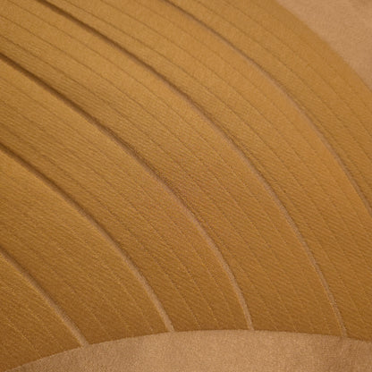 ART DECO WAVE GOLD EMBOSSED UPHOLSTERY FABRIC