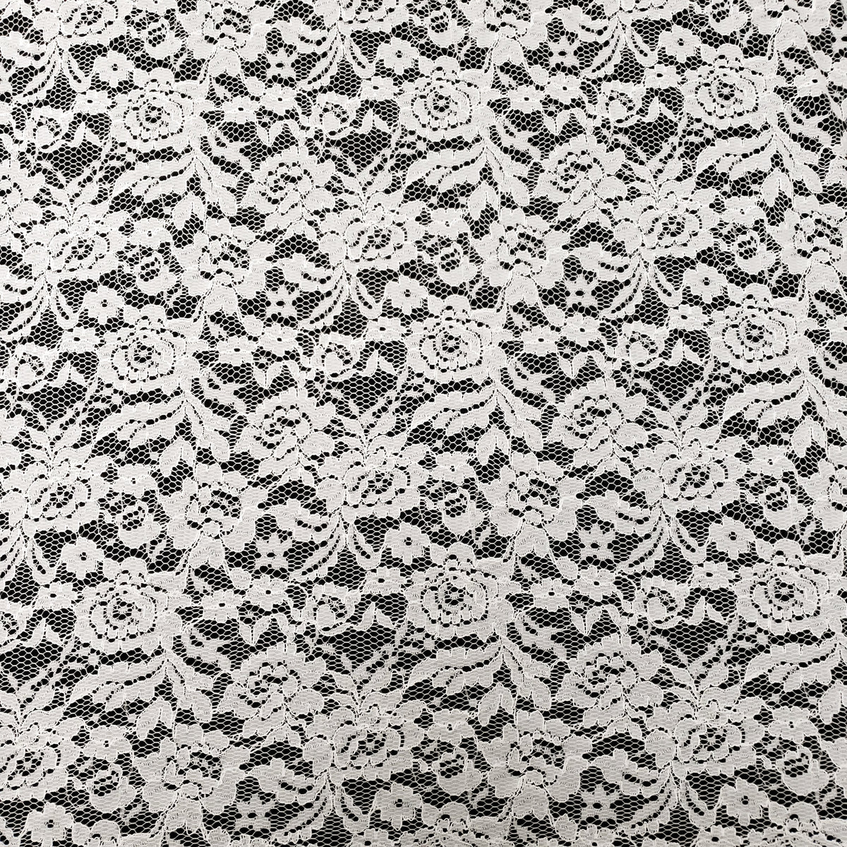 OFF WHITE FLORAL LACE