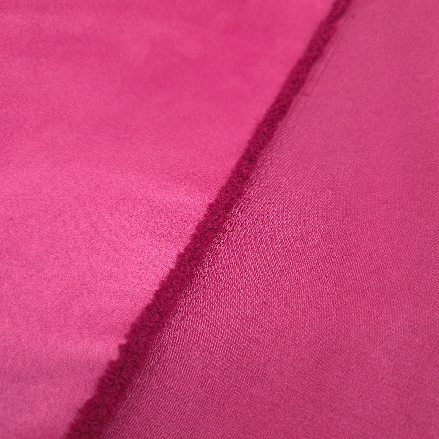 FUSHSIA FAUX SUEDE FABRIC