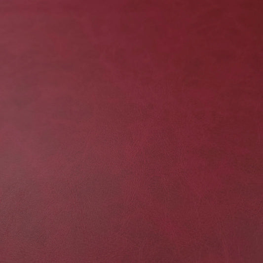 BURGUNDY WINE MARBLED UPHOLSTERY VINYL SMOOTH FAUX LEATHER