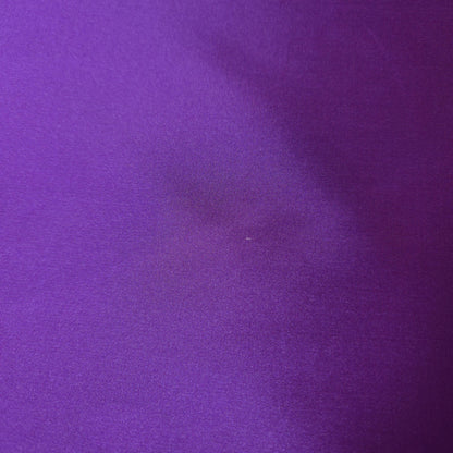 FAUX SILK LUXURY TAFFETA PURPLE RED
