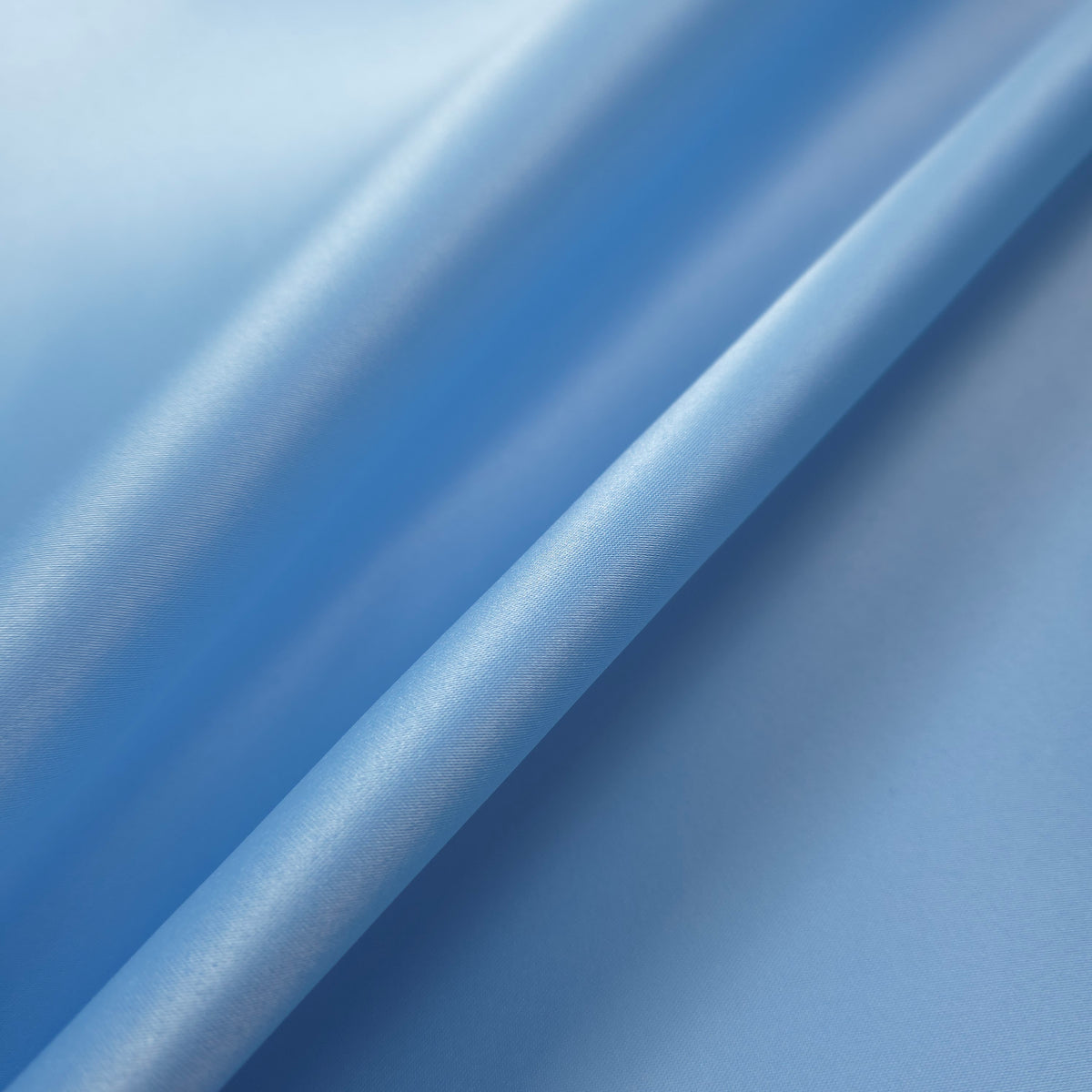 ICE BLUE PEAU DE SOIE PORCELAIN DULL SATIN FABRIC
