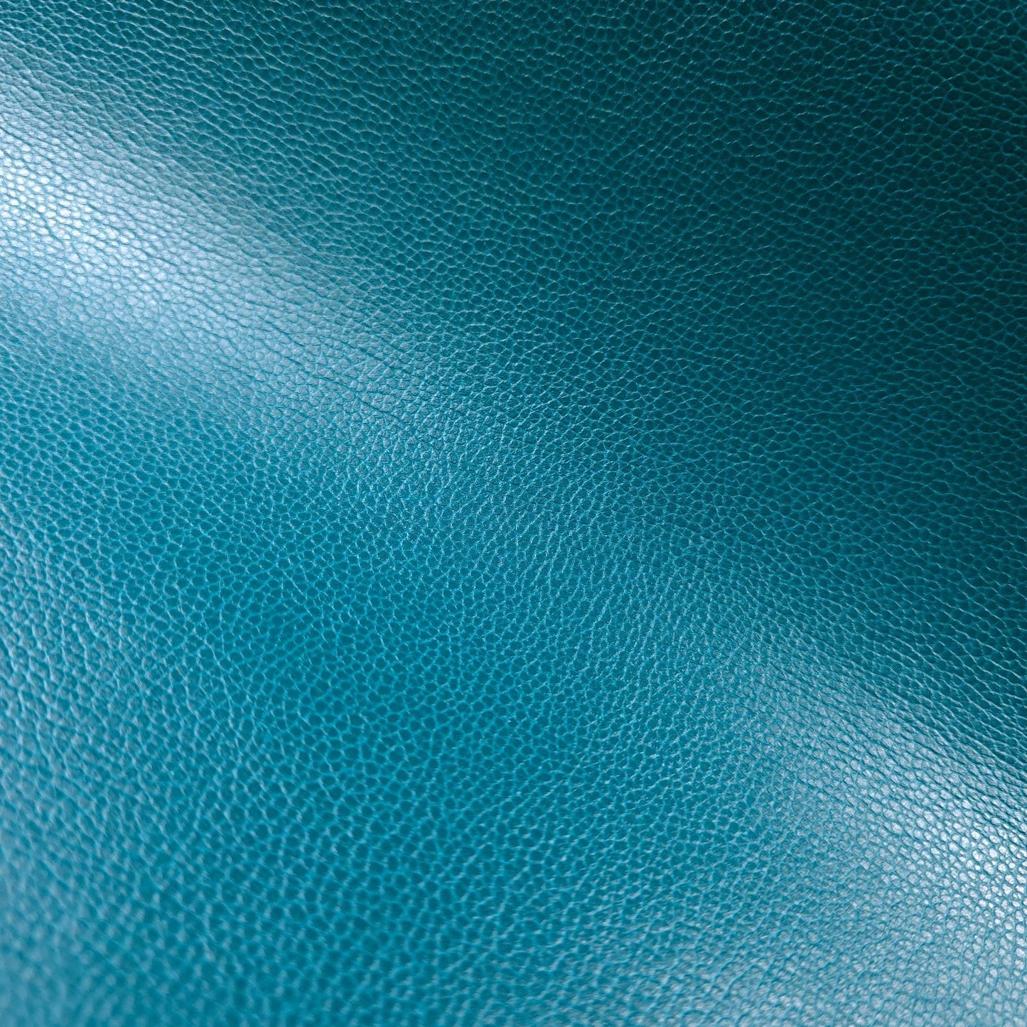 Teal Blue Pebble Faux Leather Vinyl Fabric 54" By The Yard Upholstery Crafts
