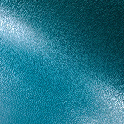 Teal Blue Pebble Faux Leather Vinyl Fabric 54" By The Yard Upholstery Crafts