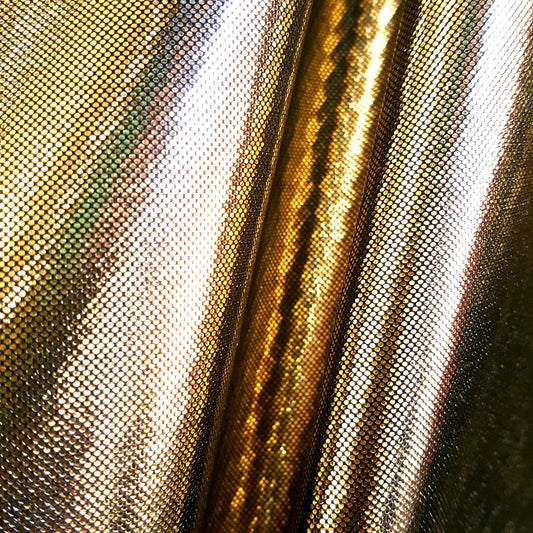 GOLD METALLIC TISSUE LAME