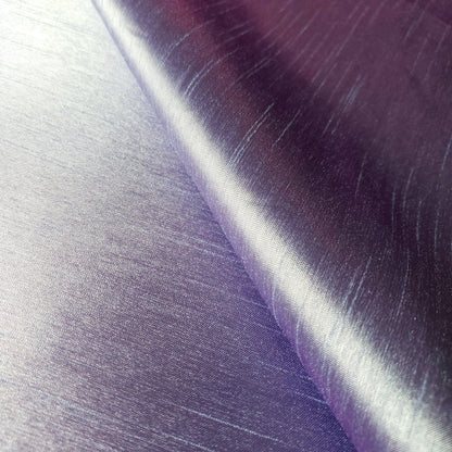 SHIMMER SHANTUNG FABRIC PURPLE BLUE