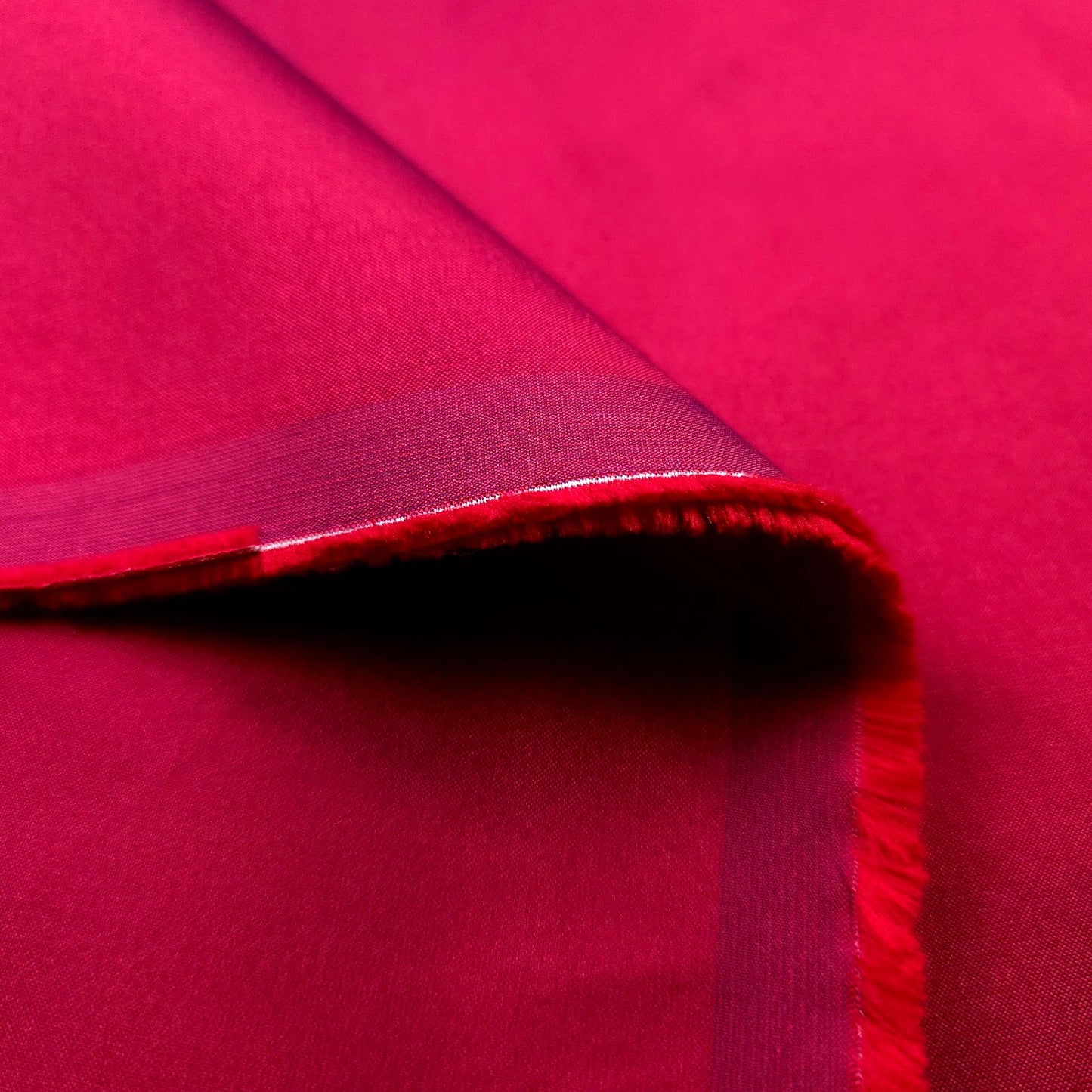 Red Purple Two Tone Tissue Taffeta Fabric 58" By The Yard Iridescent Gown Lining