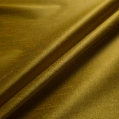 YELLO CHARTREUSE POLY DUPIONI FABRIC SHOT WITH BLACK