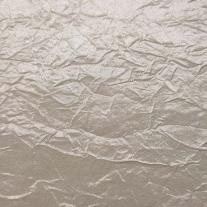 CRINKLE TAFFETA FABRIC IVORY