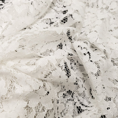 OFF WHITE FLORAL LACE