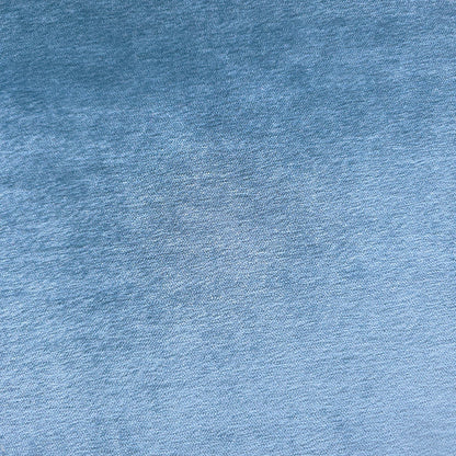 COPEN BLUE MARBLED UPHOLSTERY VELVET FABRIC