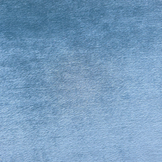 COPEN BLUE MARBLED UPHOLSTERY VELVET FABRIC