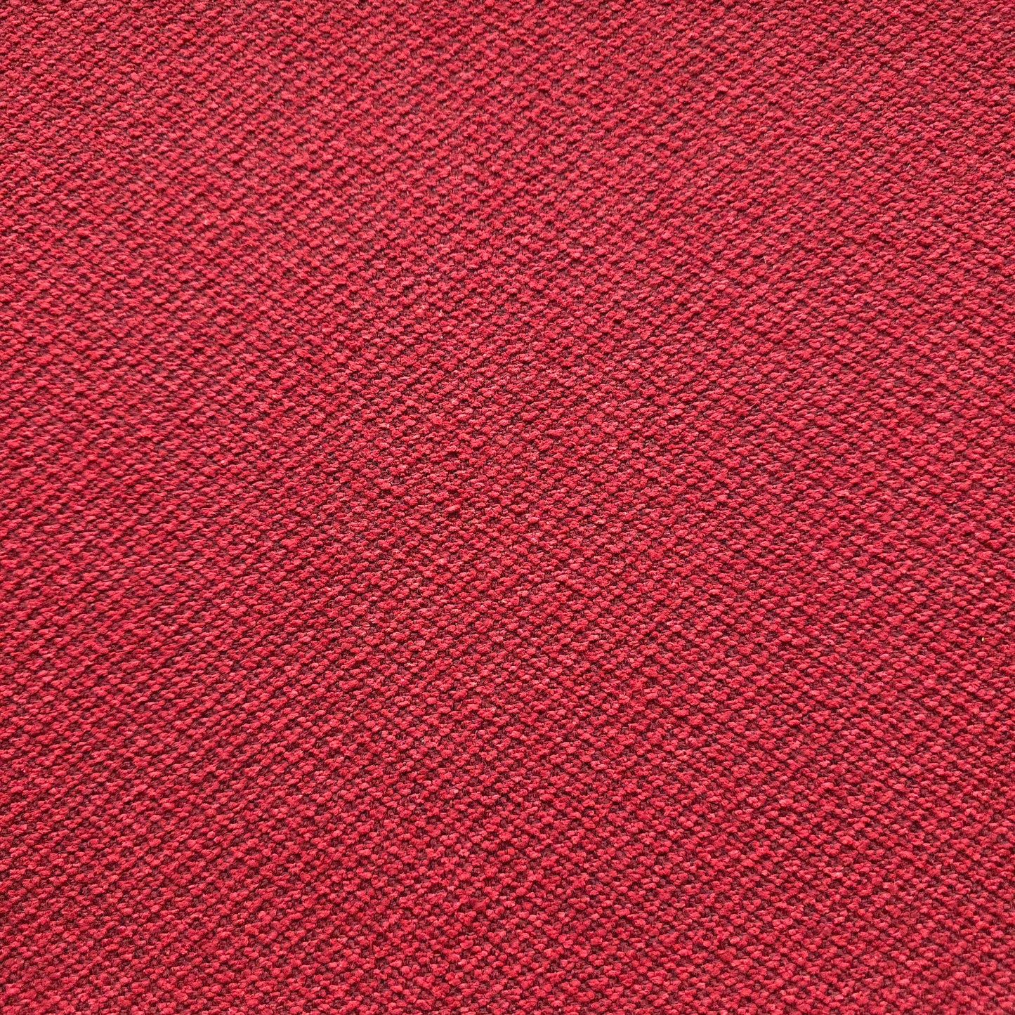 RED LARGE KNIT WEAVE WOVEN TAPESTRY FABRIC