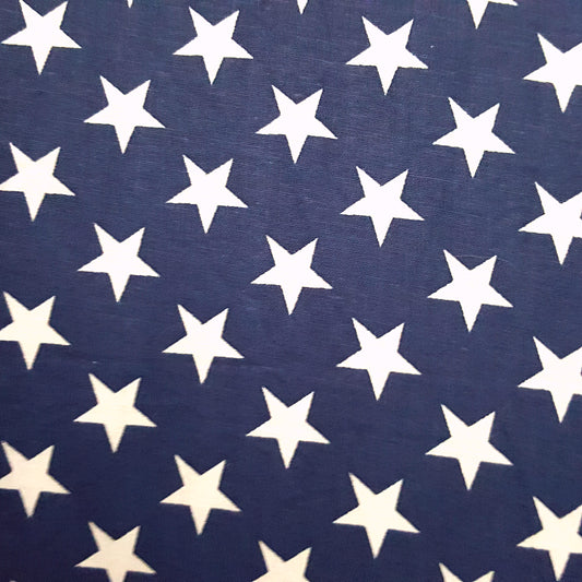 ALL OVER STARS ON NAVY