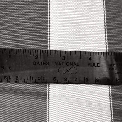 AWNING STRIPE OUTDOOR NYLON CANVAS BLACK
