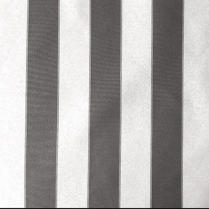 AWNING STRIPE OUTDOOR NYLON CANVAS BLACK