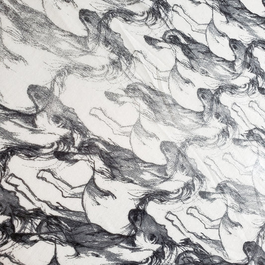 ARTHOUSE HORSE SKETCH PRINT JERSEY