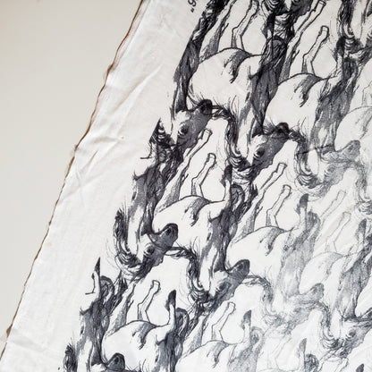 ARTHOUSE HORSE SKETCH PRINT JERSEY