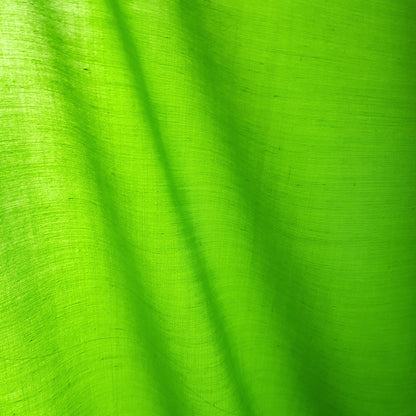 COTTON BLEND BROADCLOTH GREEN LIME