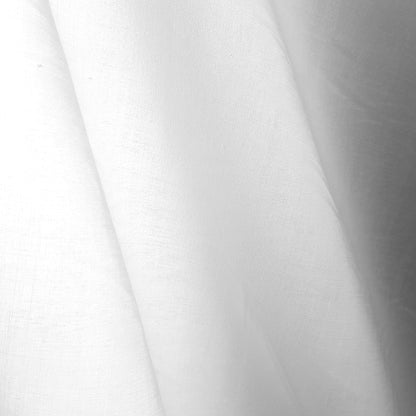 COTTON BLEND BROADCLOTH NEUTRAL WHITE