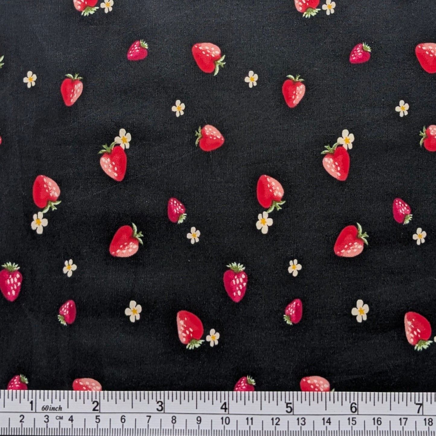 SUMMER STRAWBERRY STRETCH COTTON