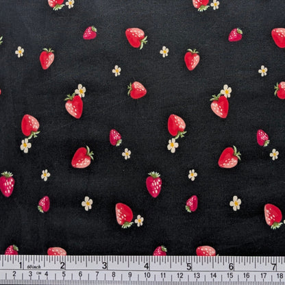 SUMMER STRAWBERRY STRETCH COTTON