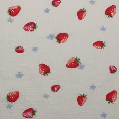 SUMMER STRAWBERRY STRETCH COTTON