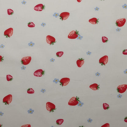 SUMMER STRAWBERRY STRETCH COTTON