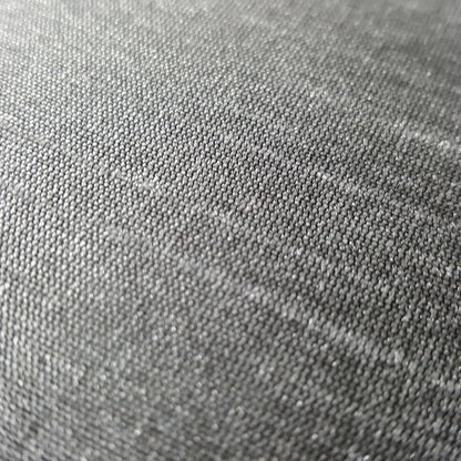 GRAY STEEL FAUX SILK DUPIONI