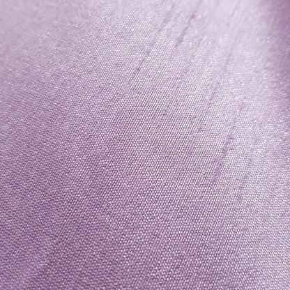 PURPLE LAVENDER FAUX SILK DUPIONI