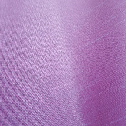 PURPLE LILAC RED FAUX SILK DUPIONI