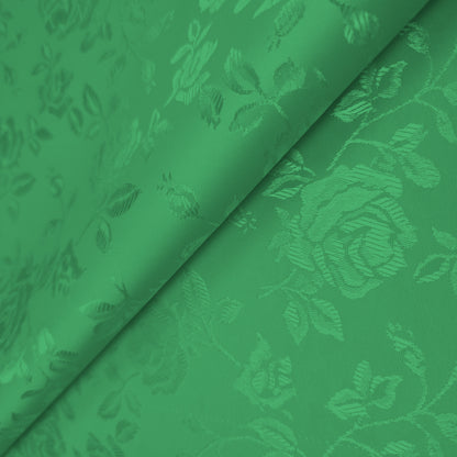 EMPRESS ROSE GREEN BROCADE