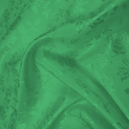 EMPRESS ROSE GREEN BROCADE