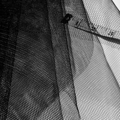 HARD NET HEX MESH BLACK