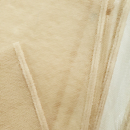 HARD NET HEX MESH BEIGE