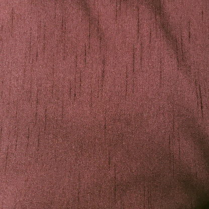 RED MAROON BURGUNDY FAUX SILK DUPIONI