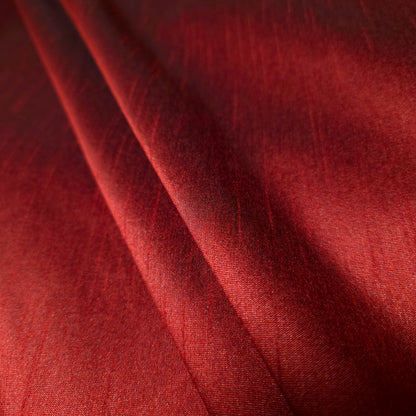 RED BURGUNDY LAMBRUSCO FAUX SILK DUPIONI 58"