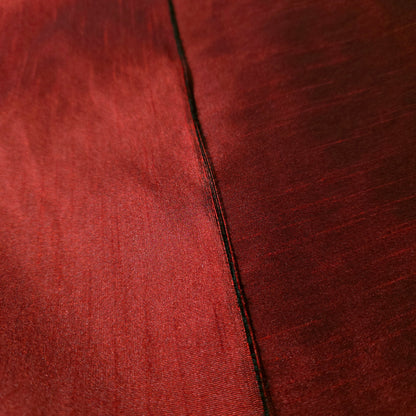 RED BURGUNDY LAMBRUSCO FAUX SILK DUPIONI 58"