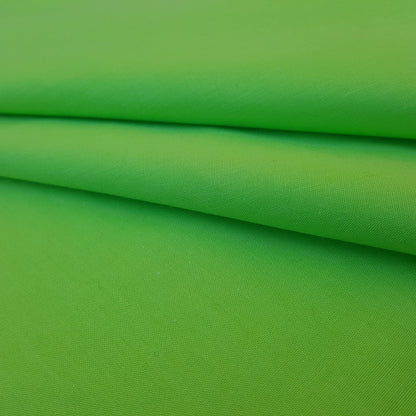 COTTON BLEND BROADCLOTH GREEN LIME