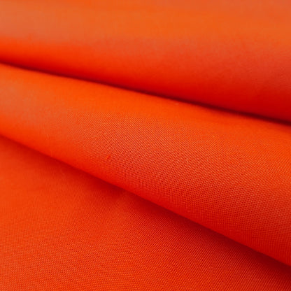 COTTON BLEND BROADCLOTH ORANGE