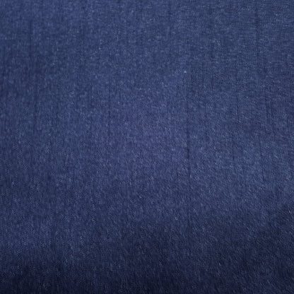 BLUE NAVY FAUX SILK DUPIONI