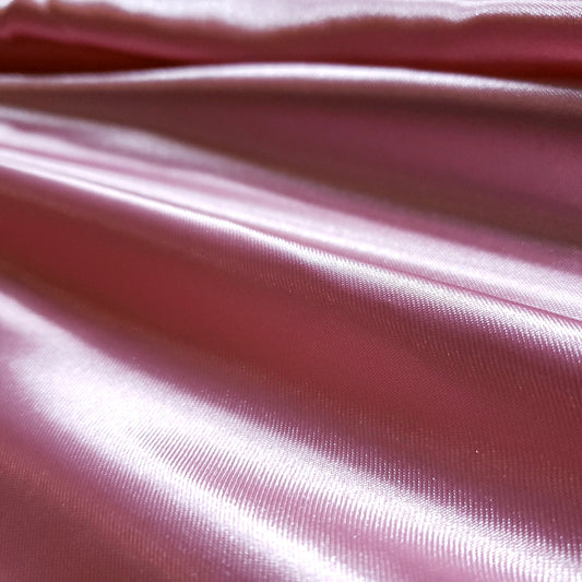 MEDIUM PLAIN SATIN GLOSSY PINK PETAL