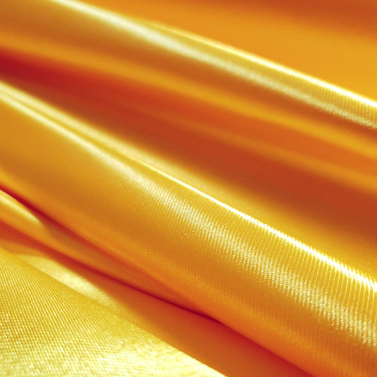 MEDIUM PLAIN SATIN GLOSSY YELLOW CANARY