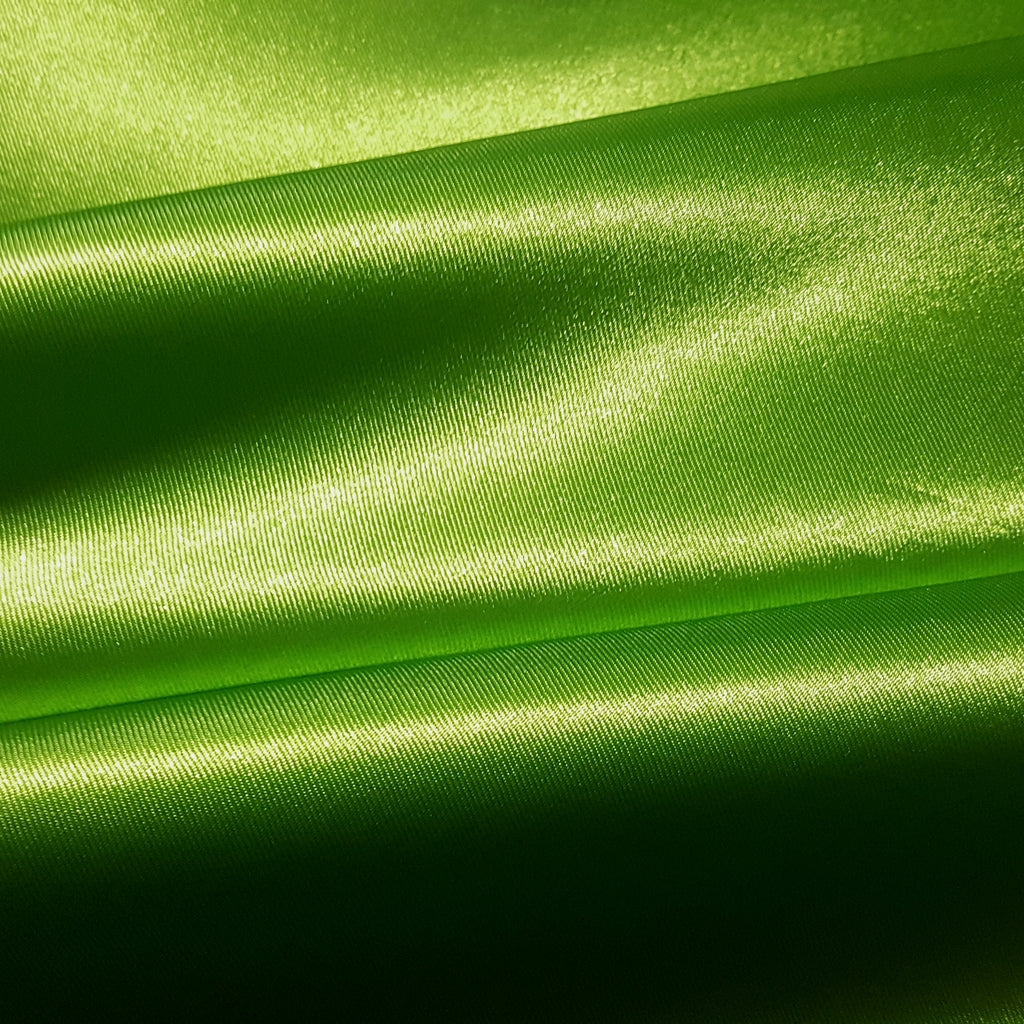 MEDIUM PLAIN SATIN GLOSSY GREEN LIME